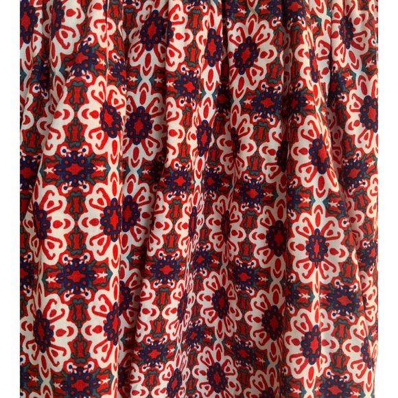 Lulus La Vie en Roses Navy Blue and Red Floral Print Dress Size XS - Picture 4 of 10